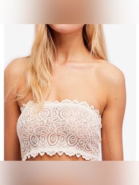 NEW Free people Seamless and Lace Reversible Bandeau Size XS/S